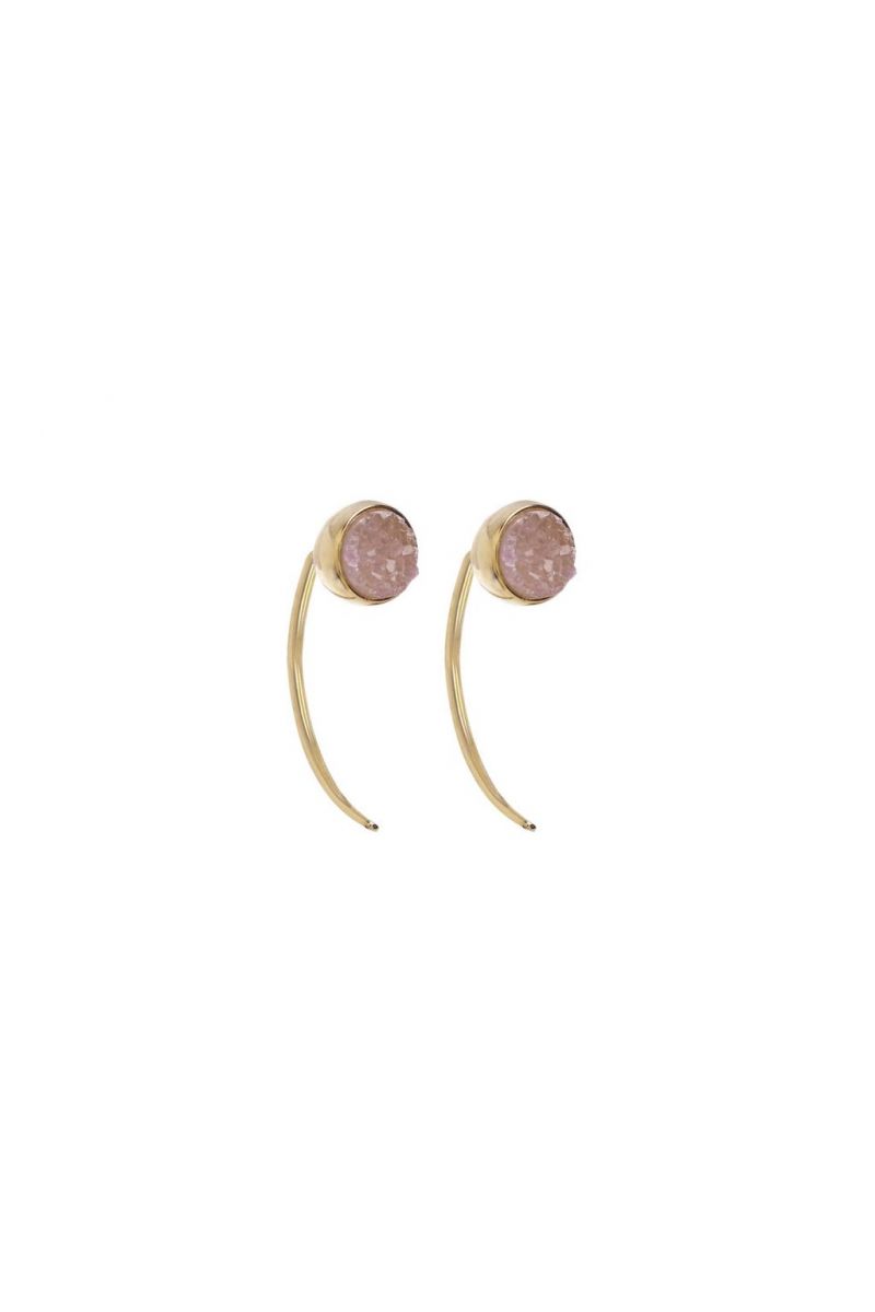 mute earstuds - gold
