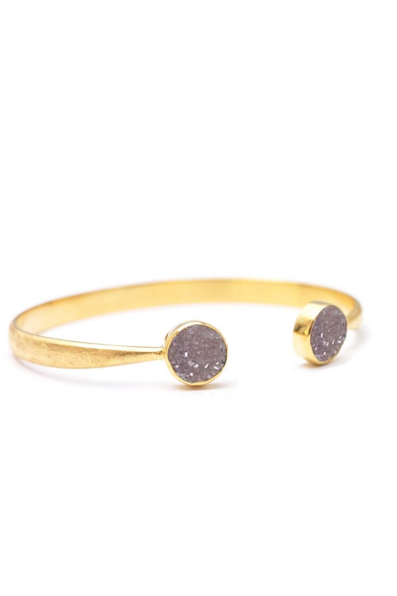 embrace cuff bracelet- gold