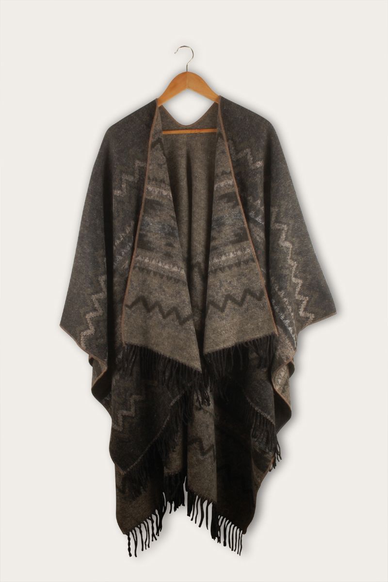 Aran Cable Poncho, Poncho, Wool Poncho | Aran Sweater Market