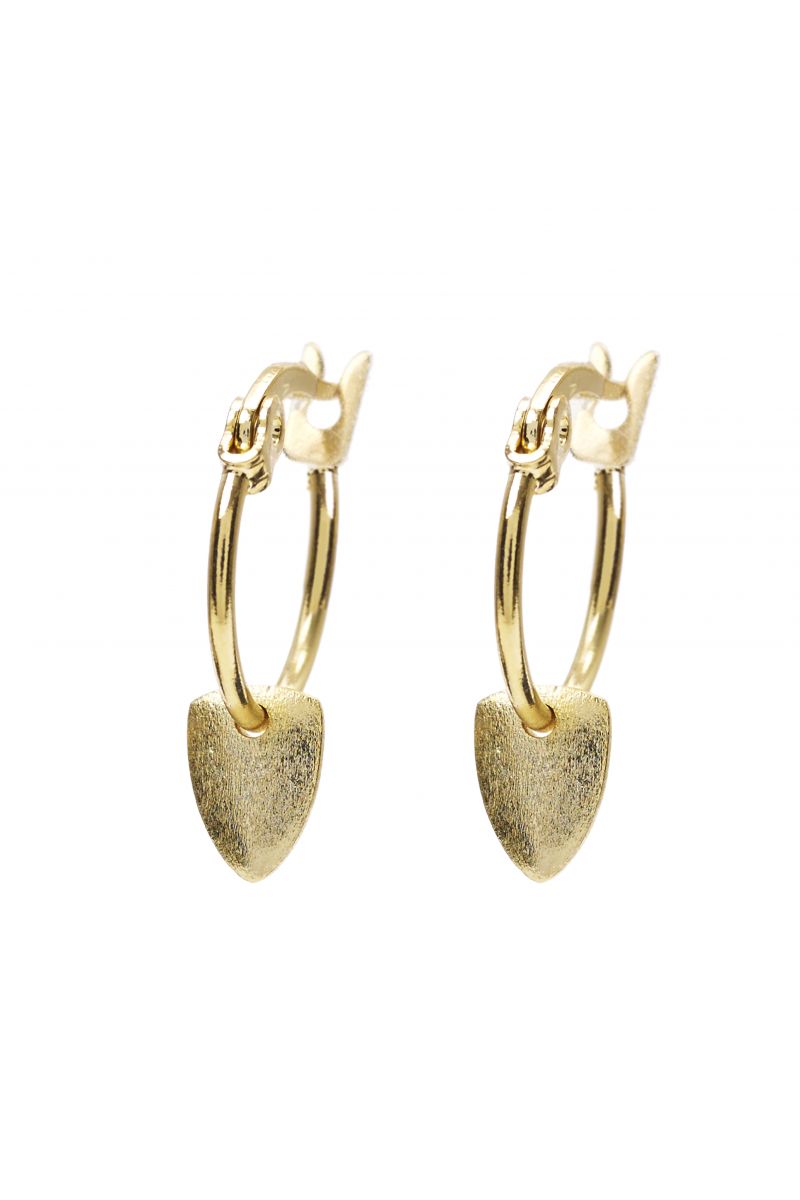 bali hoops - gold earrings