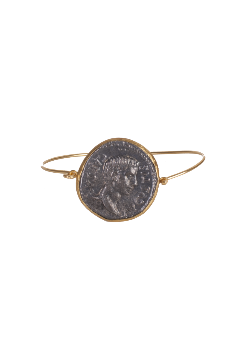 Big coin bracelet