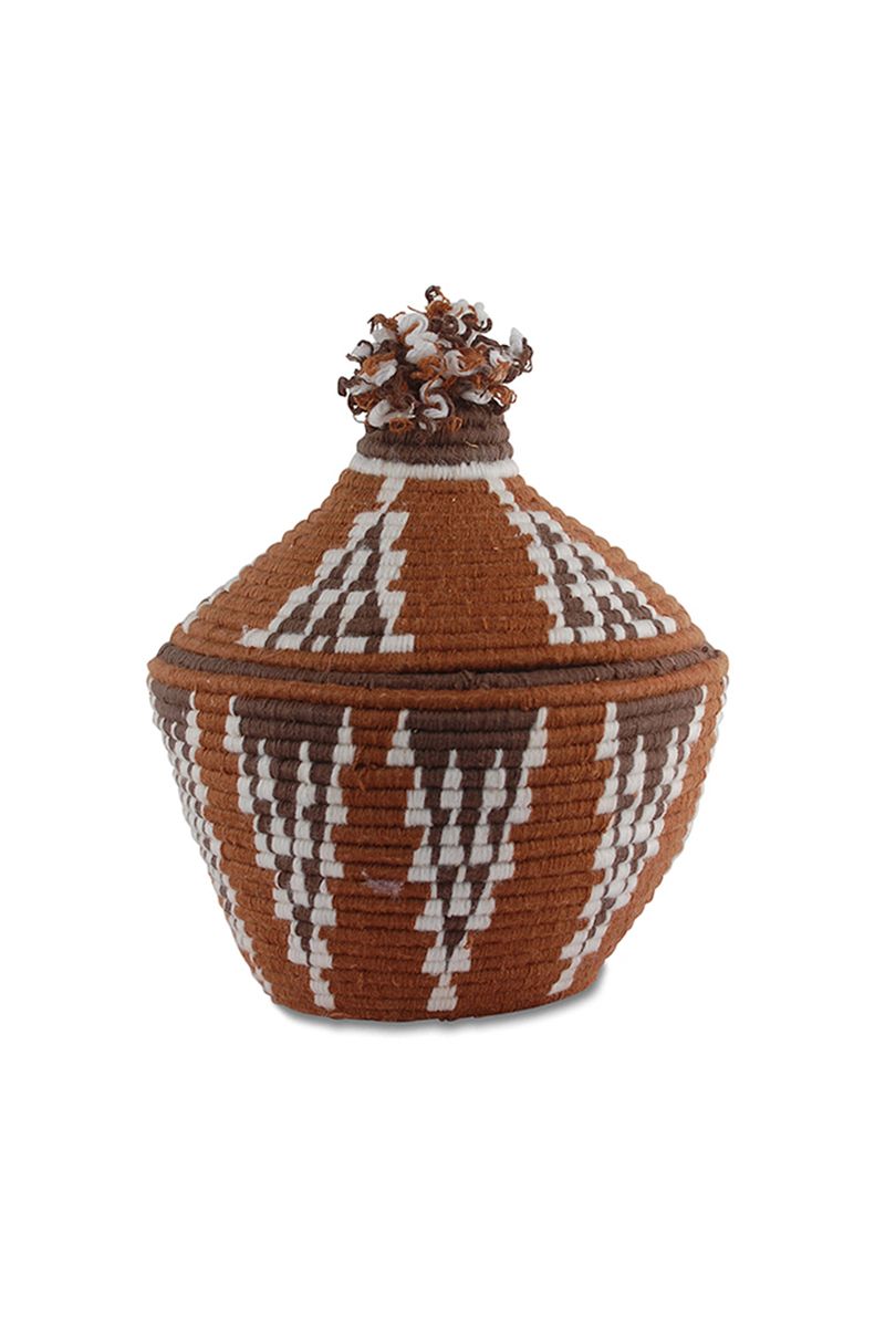 Woven Storage Basket Berber