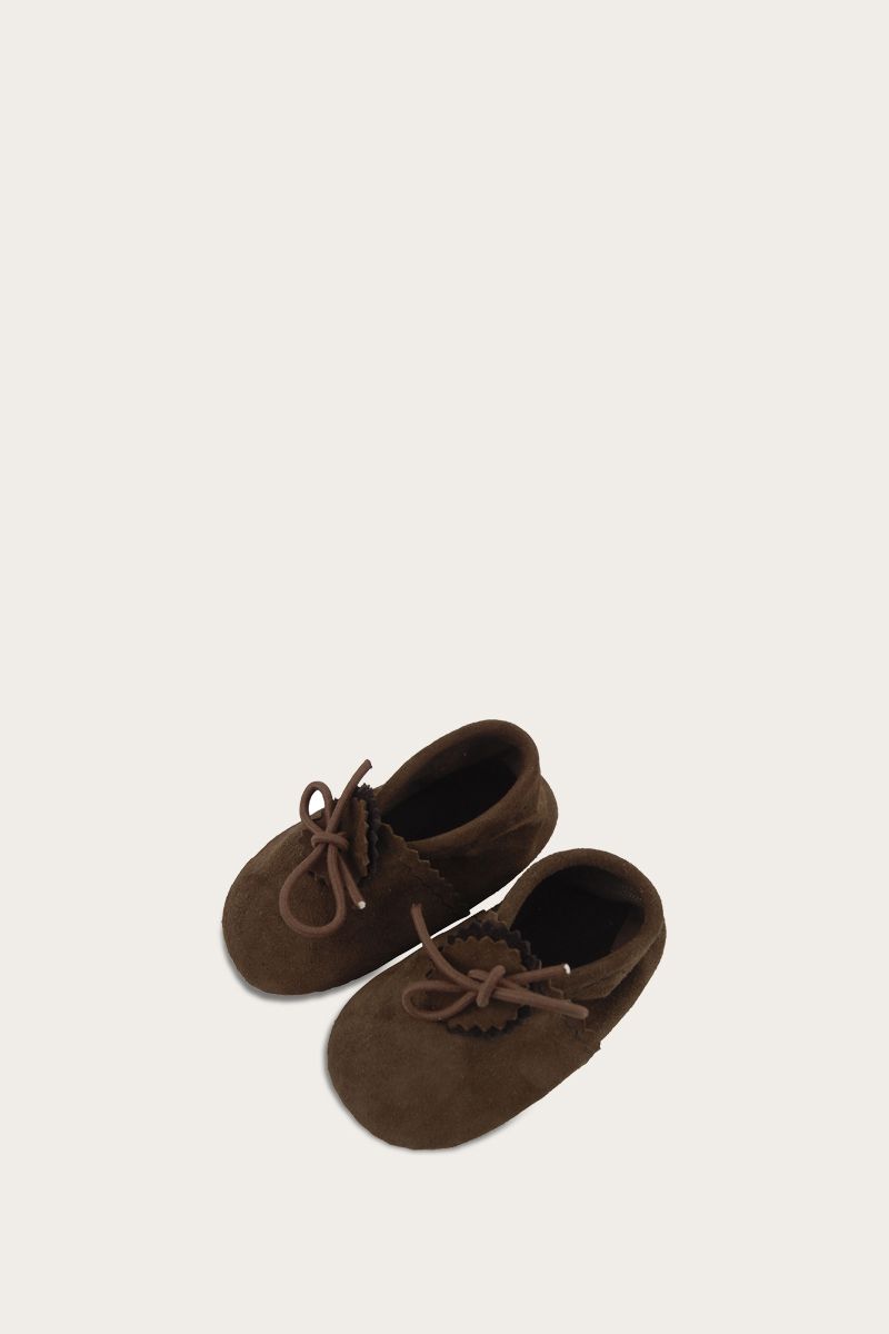 Green baby mocassin