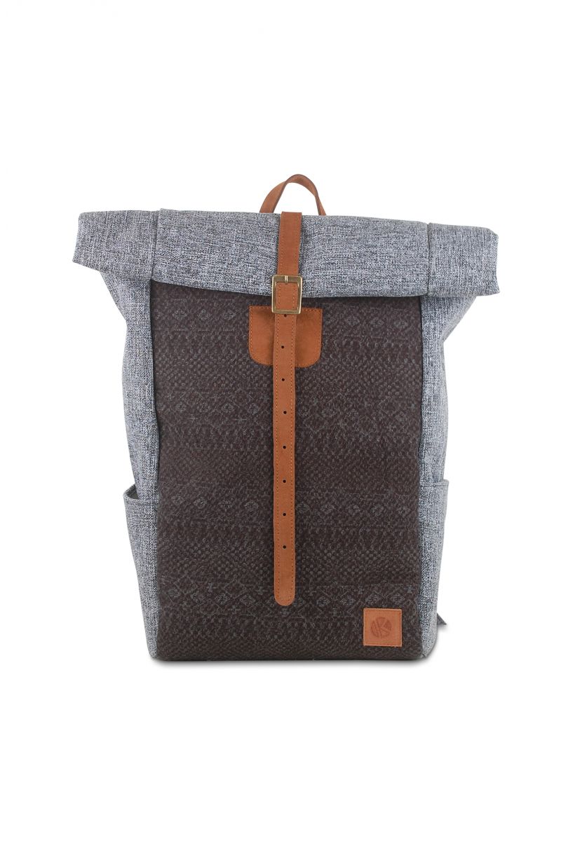 Roll top adjustable backpack small 