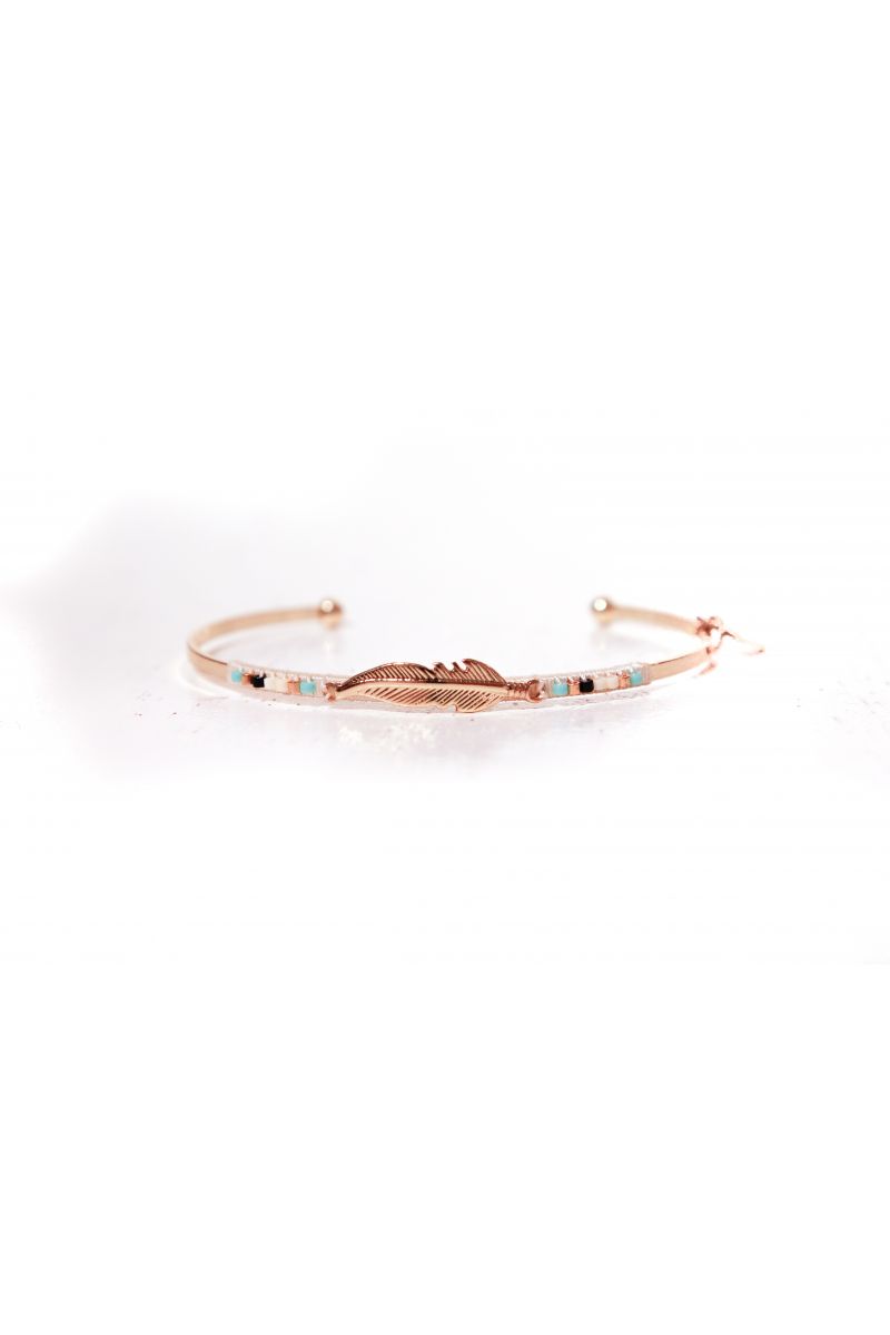feather bracelet