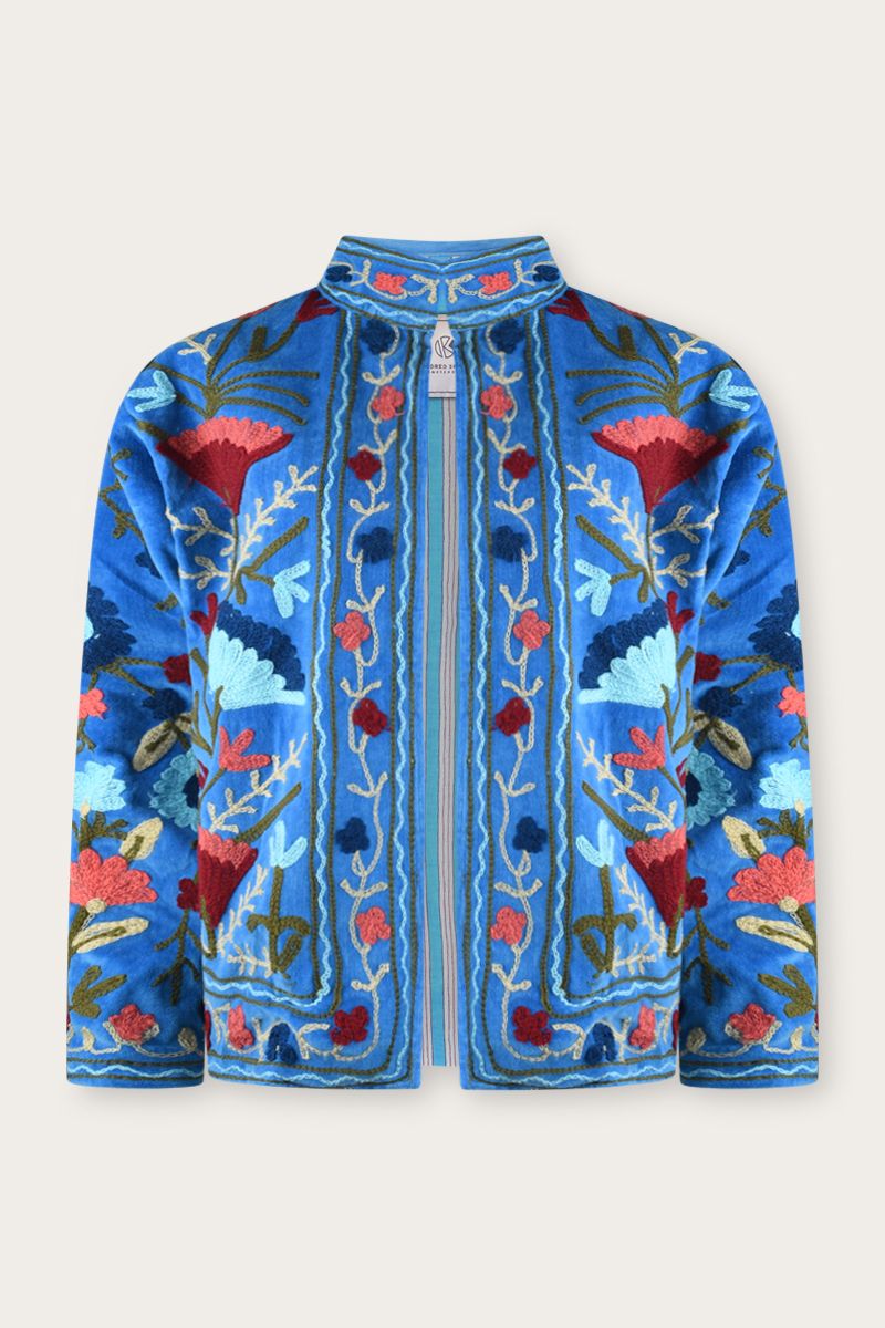 Embroidery Jacket - velvet suzani 