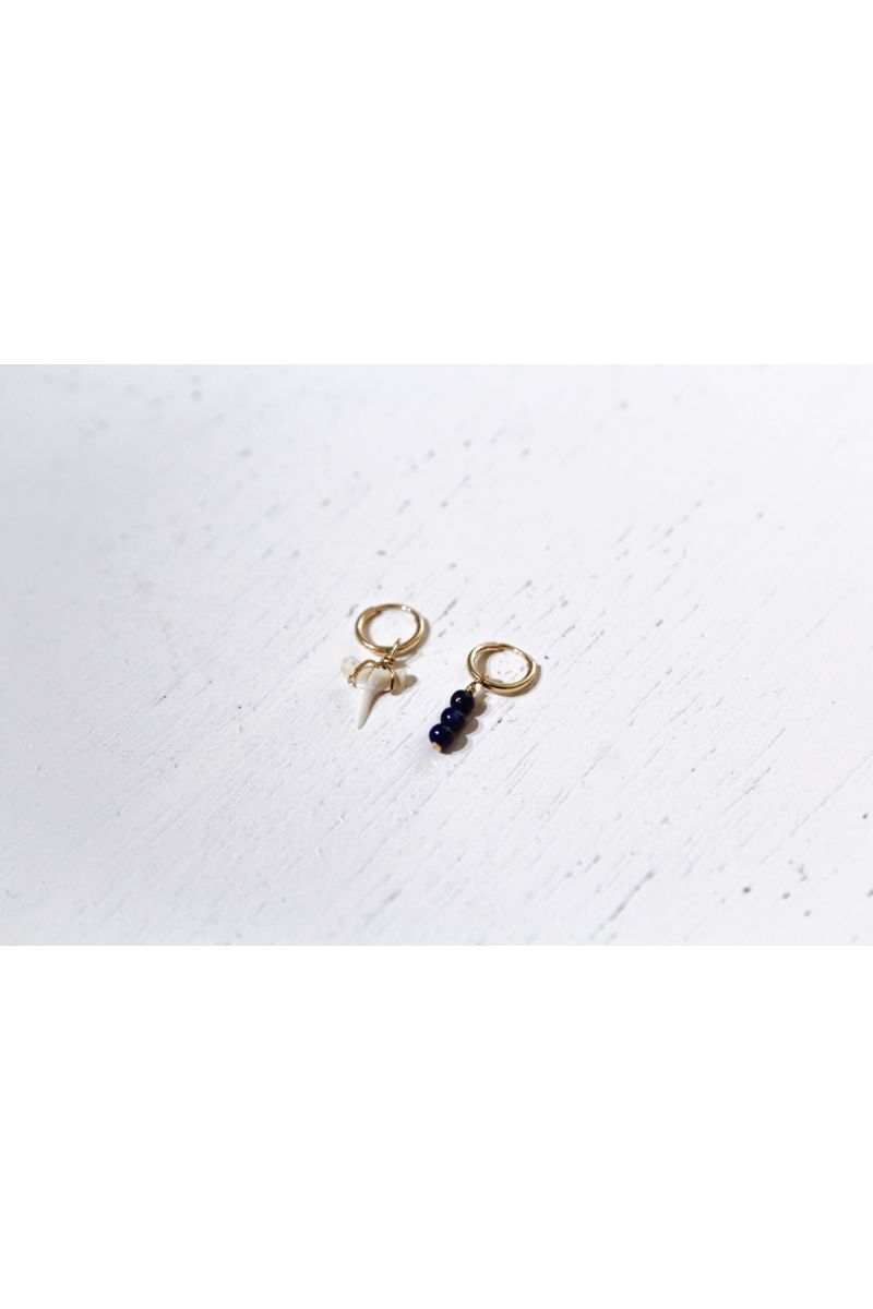 hoop earring set - gold