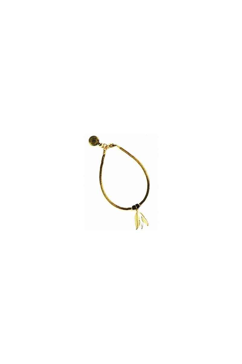 phoenix power gold earring