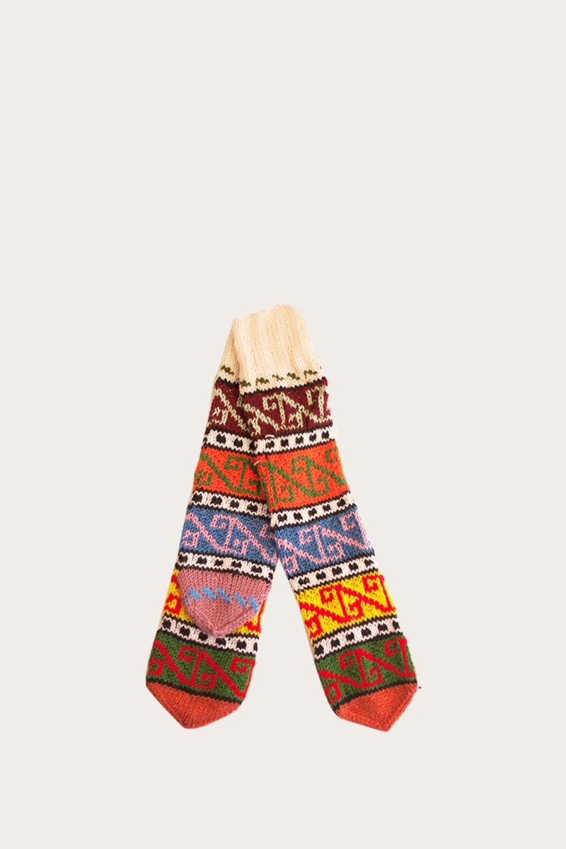 Knitted socks