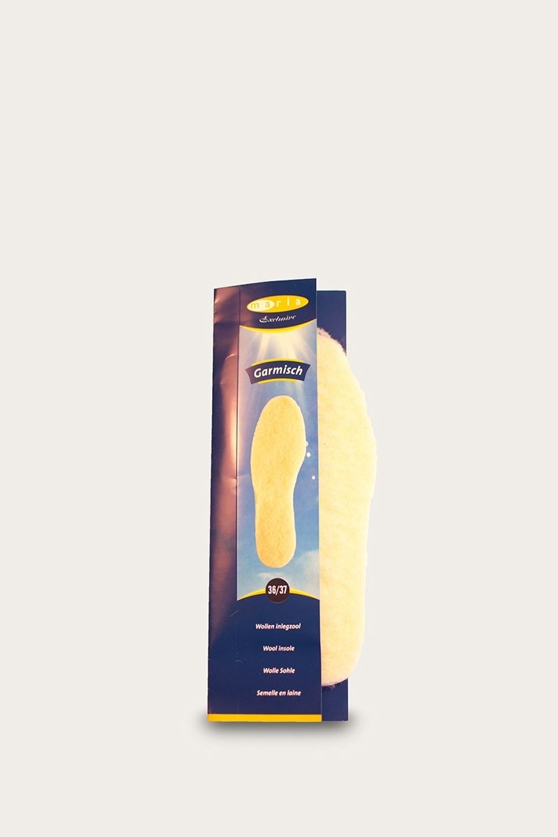 Wool insole