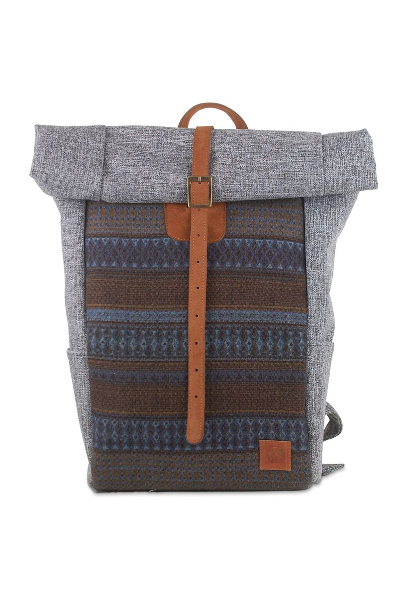 Roll top adjustable backpack Large