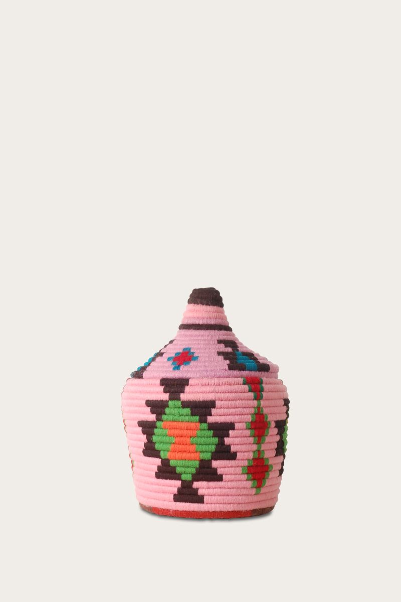Woven Storage Basket Berber