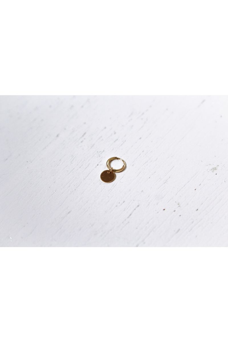 coin earring - gold