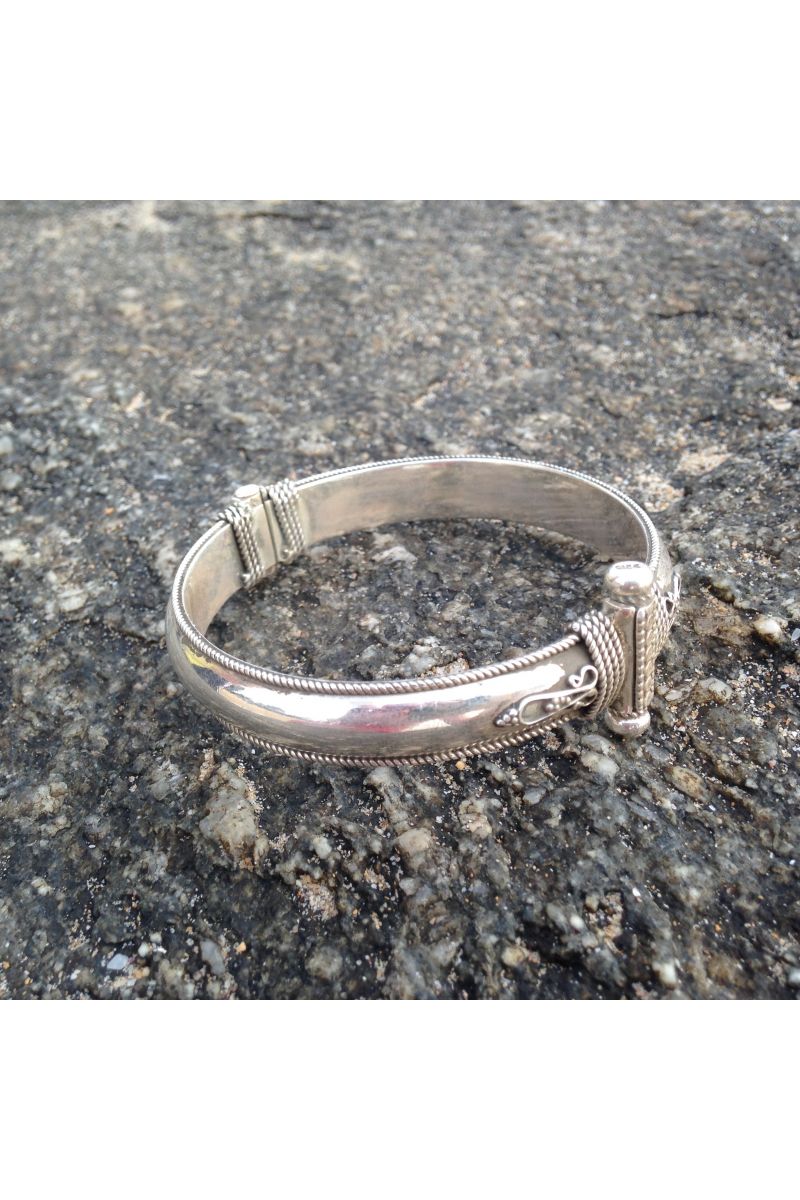 tribe bracelet silver