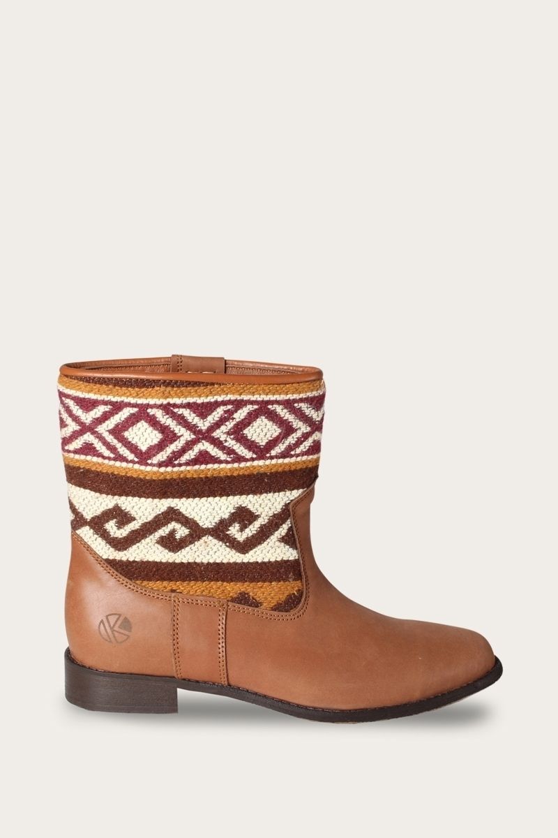 Jimi enkel boots - vegan leer