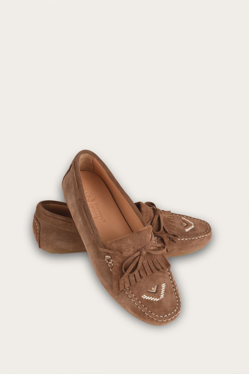 GEBORDUURDE MOCCASIN 
