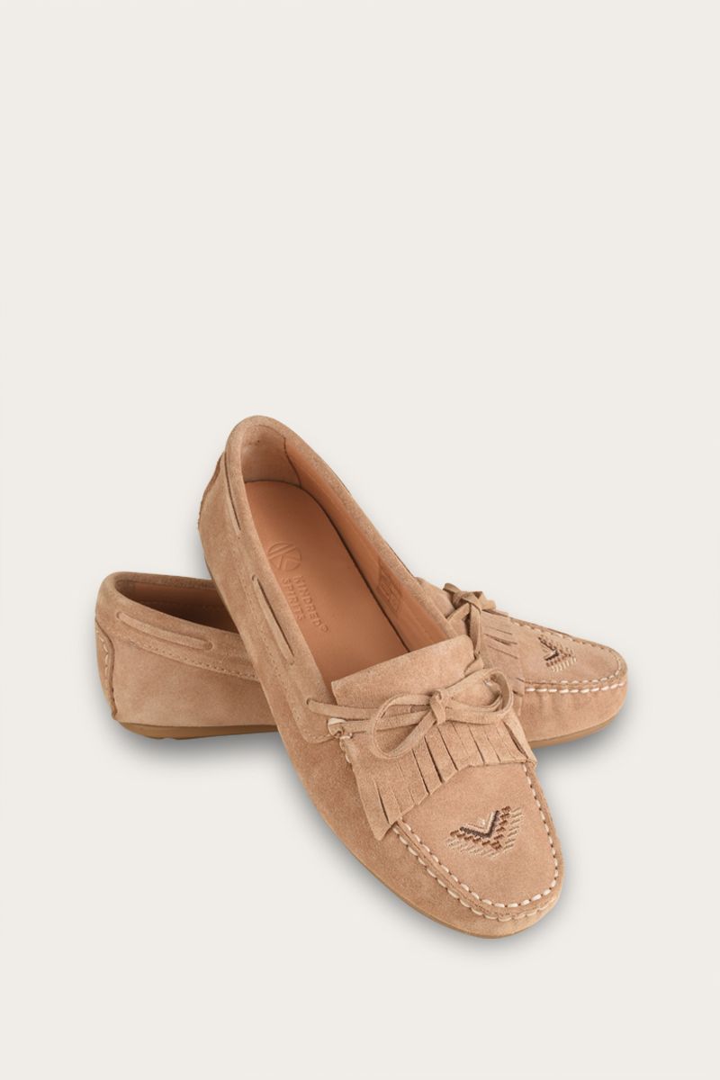 GEBORDUURDE MOCCASIN 