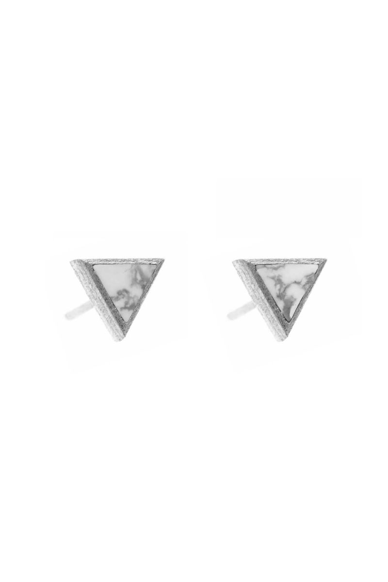 reset studs - silver earrings