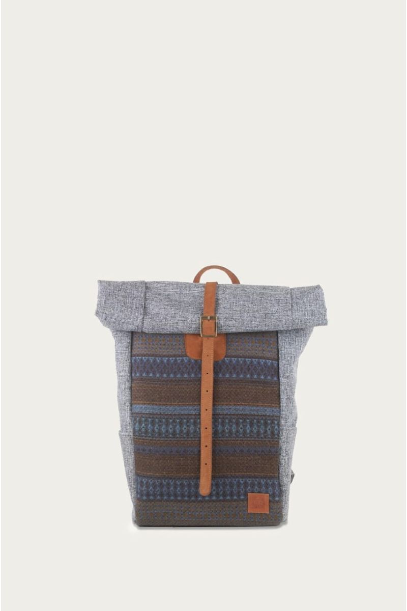 Roll top adjustable  backpack small