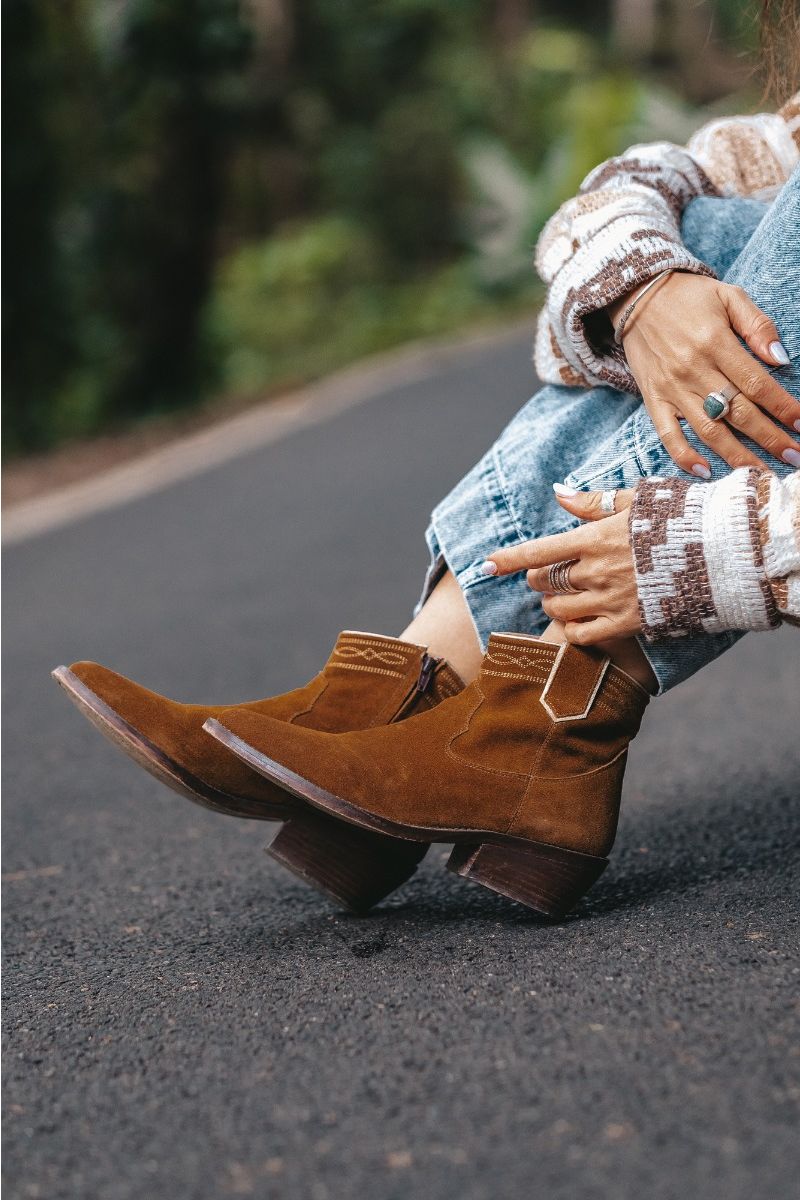 bohemian meets western style these are our Sofia boots