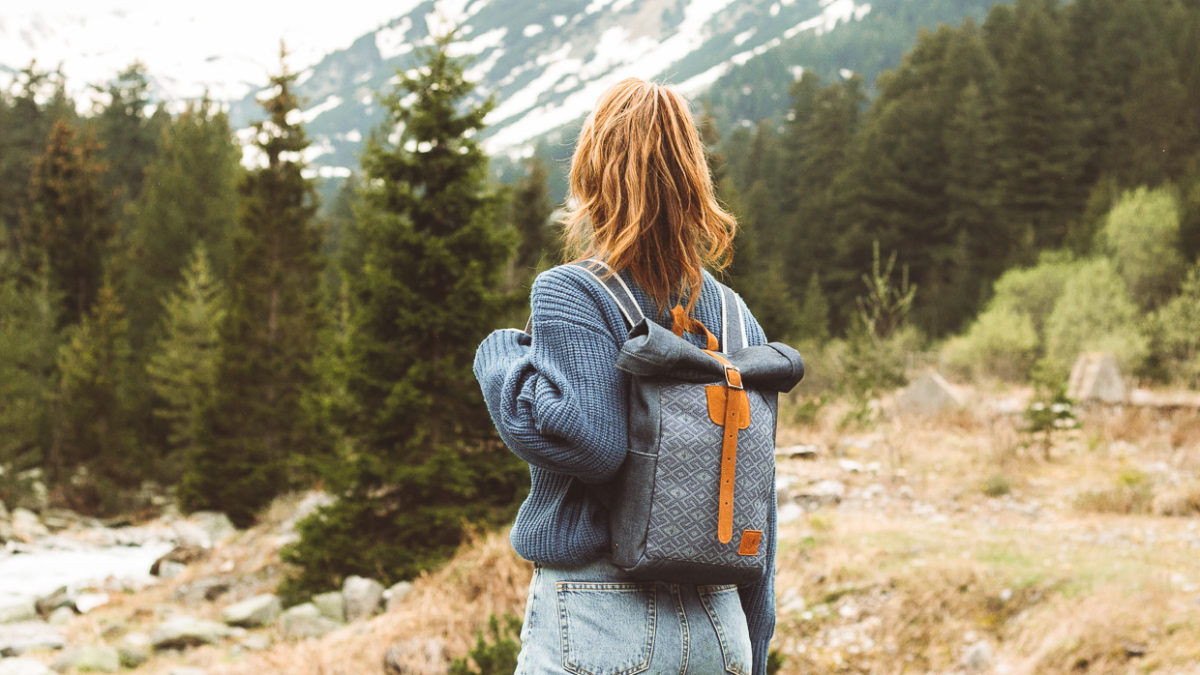 His and Hers Roll Top Backpacks for Endless Adventures!