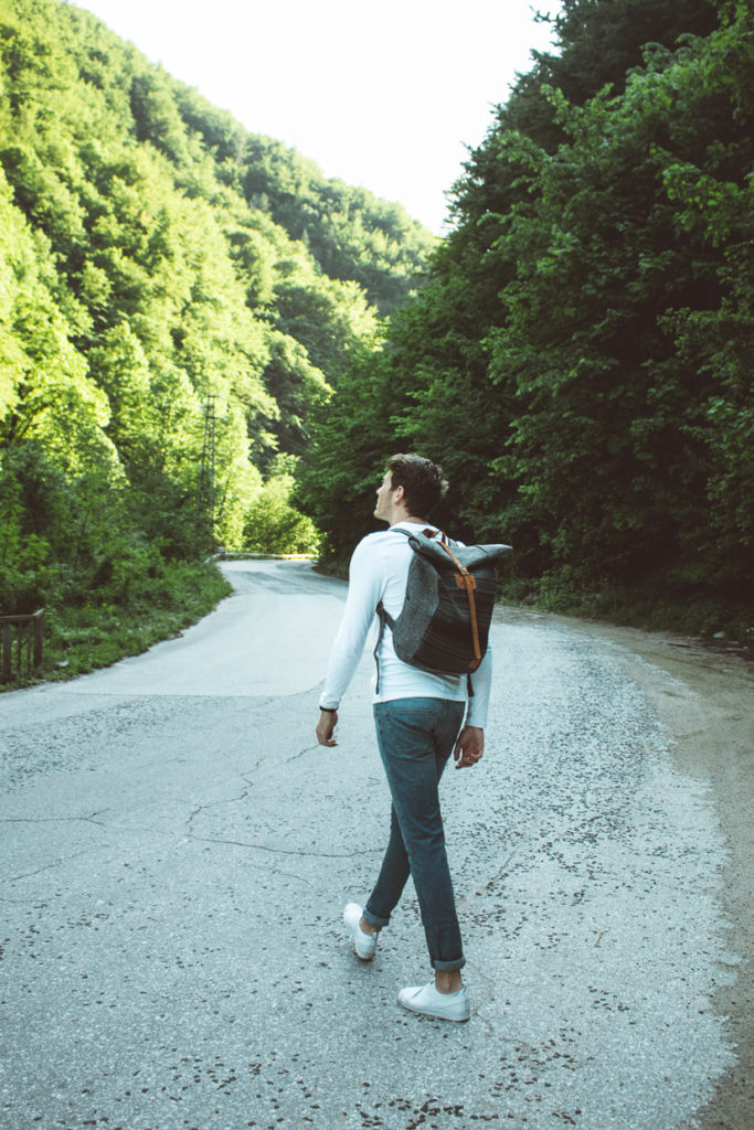 His and Hers Roll Top Backpacks for Endless Adventures!﻿