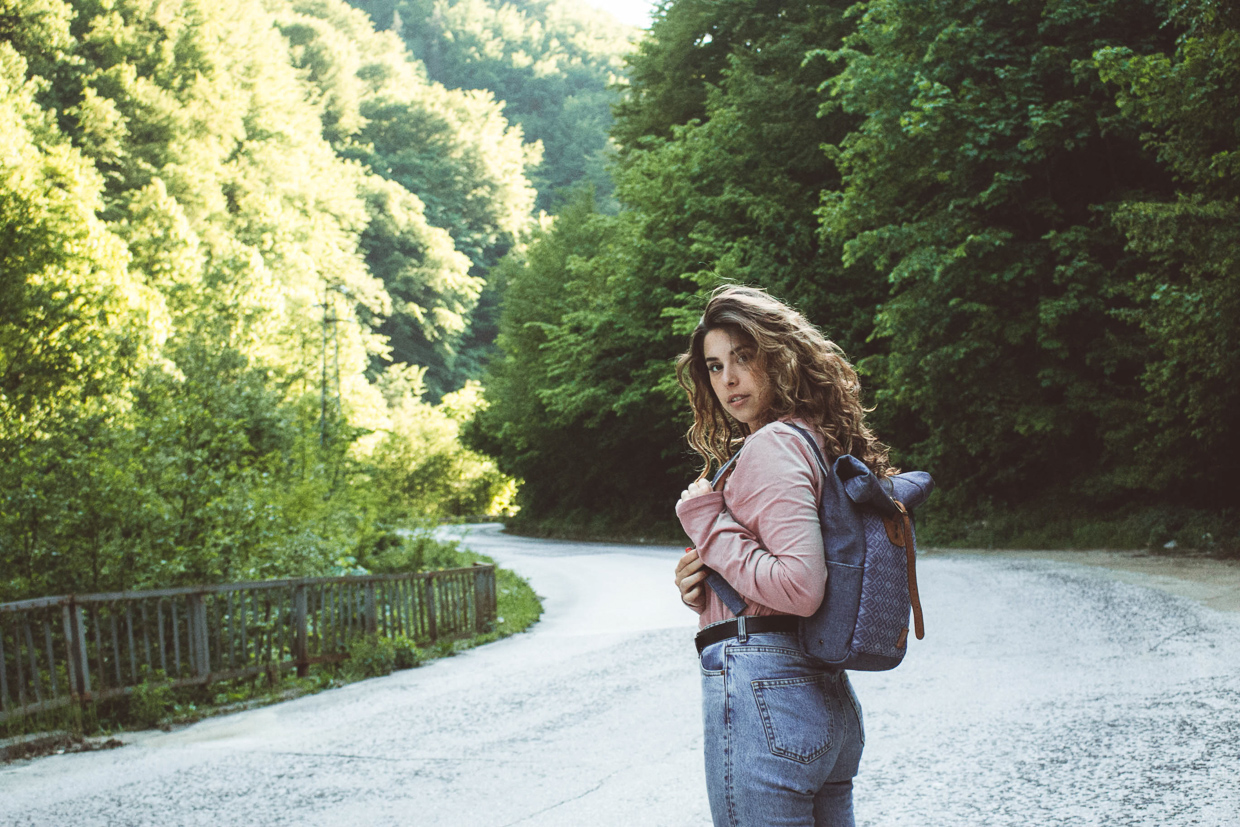 His and Hers Roll Top Backpacks for Endless Adventures!