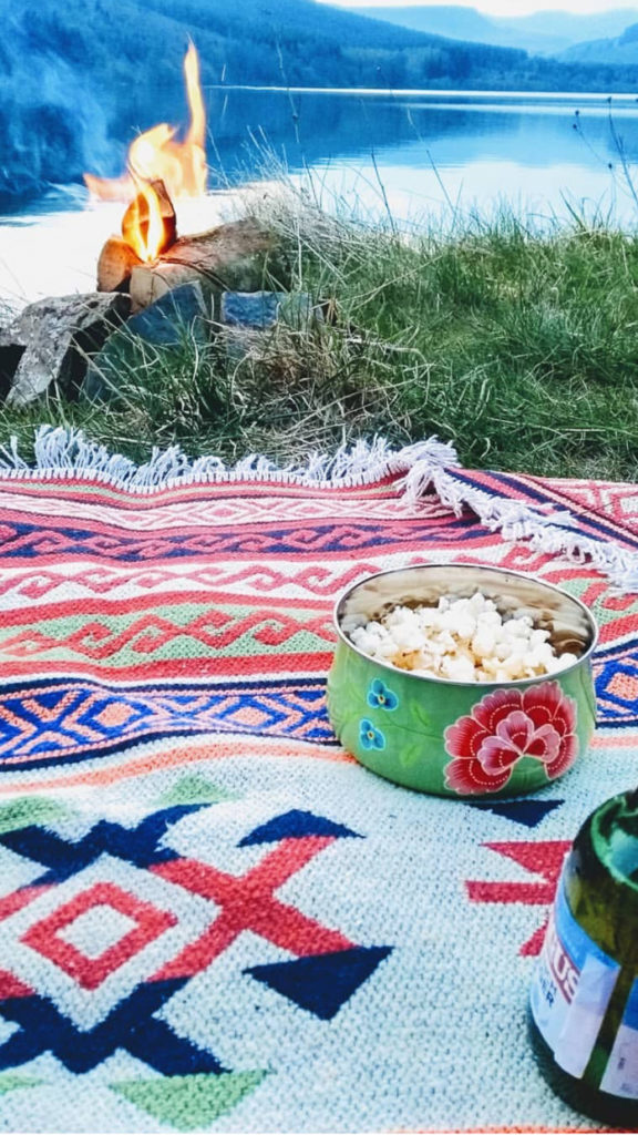 camping with our unique accessories 