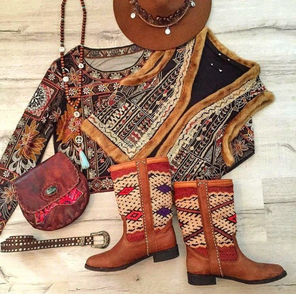 bohemian outfit inspiratie